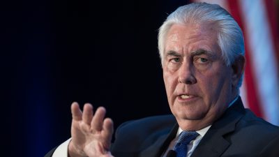 US-Außenminister Tillerson würdigt jüngste „Zurückhaltung“ Nordkoreas