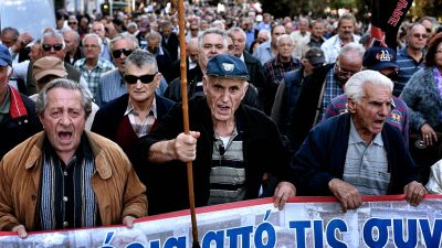 Griechischer Zentralbank-Chef dringt auf Schuldenerleichterungen