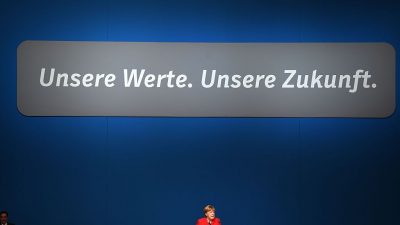 Elf Minuten Beifall und ein Dämpfer bei der Wiederwahl Merkels