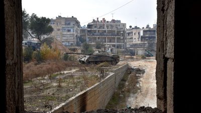 Aktivisten: Syrische Armee erobert großen Stadtteil im Südosten von Aleppo