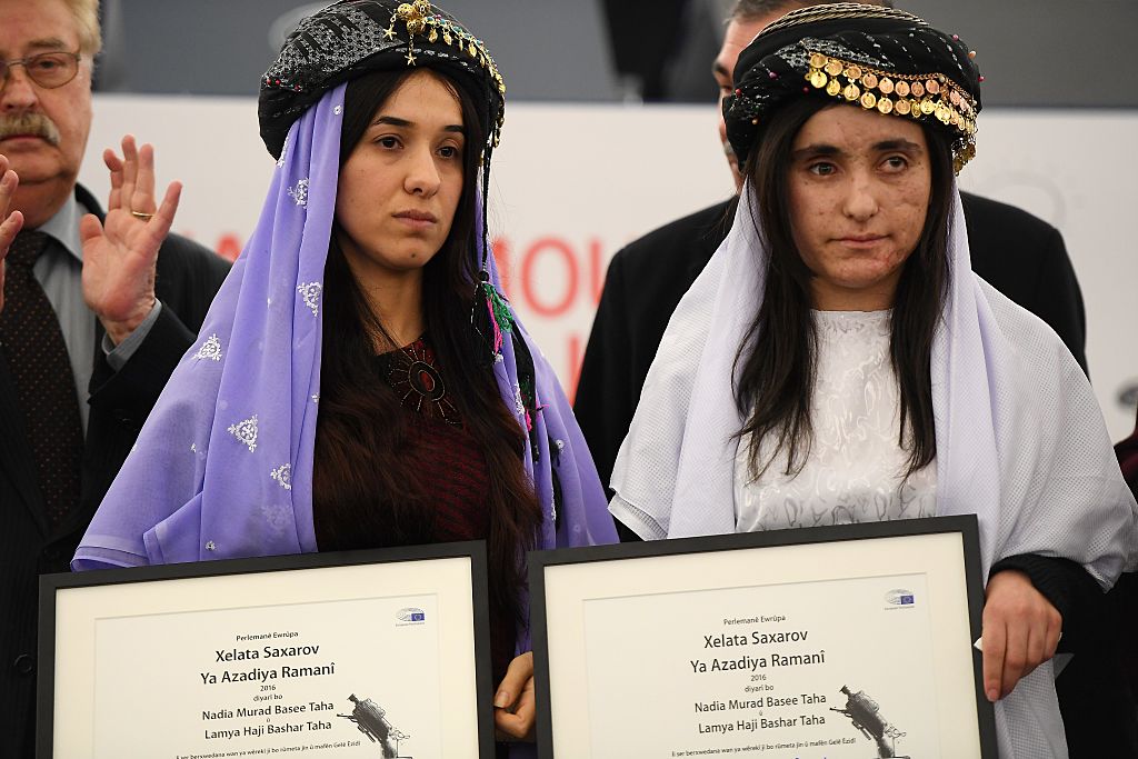 Sacharow-Preis für grausam missbrauchte IS-Opfer und Kämpferinnen für die Rechte der Jesiden