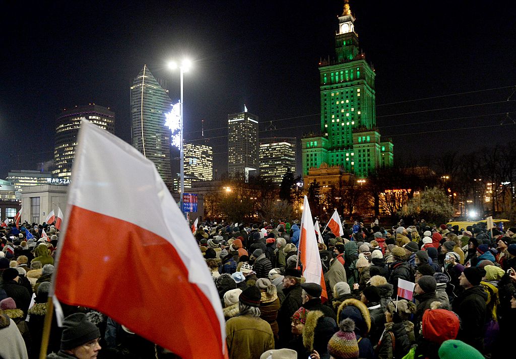 Polnische Oppositionspolitiker halten über Feiertage Mahnwache im Parlament