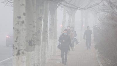 Schwerer Smog in weiten Teilen Chinas: Höchste Alarmstufe in 23 Städten
