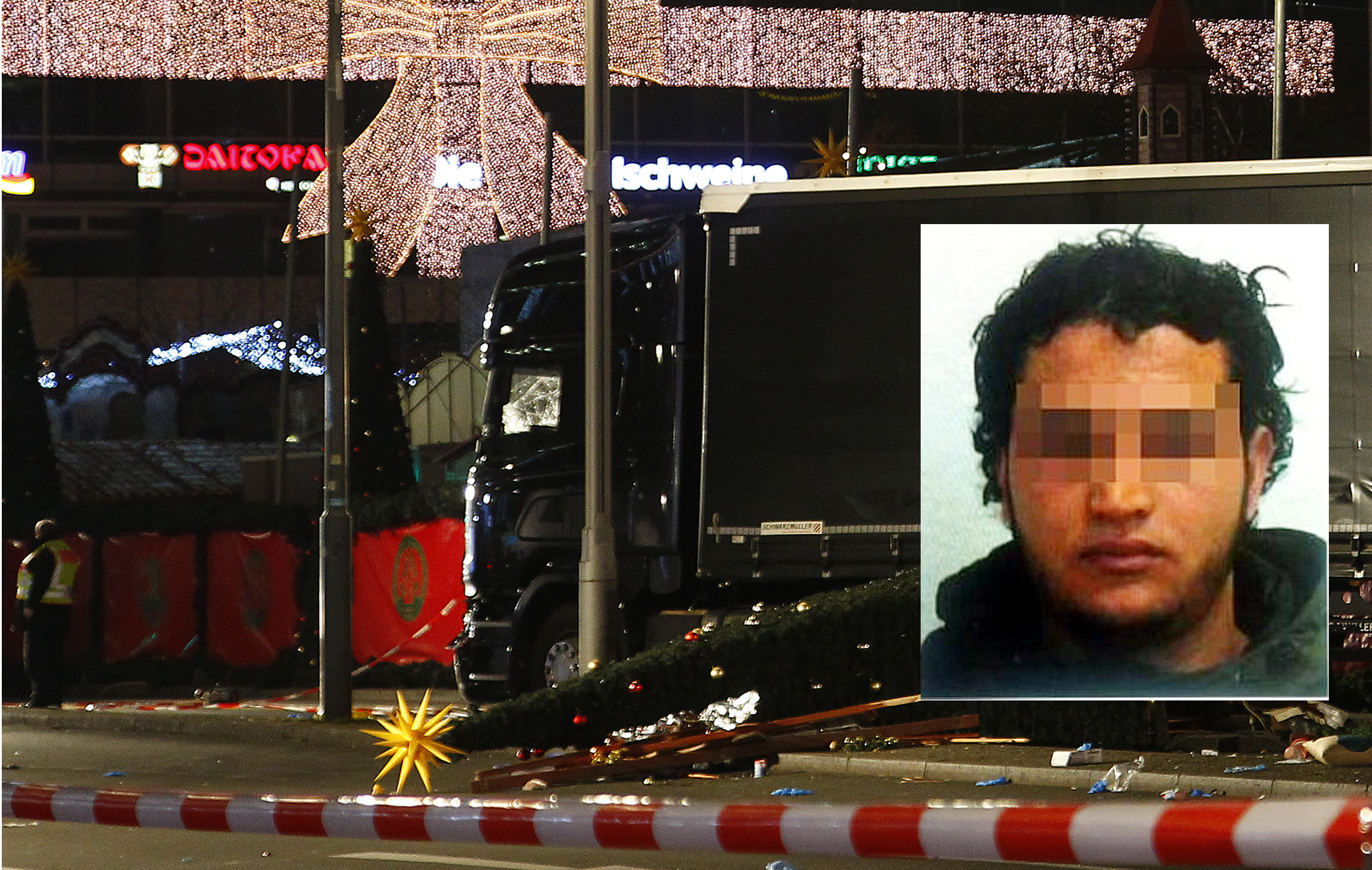 Berliner Anschlag: „Dokument“ in Todes-Lkw gefunden – Fahndung nach Anis A., Tunesier,  8 Identitäten