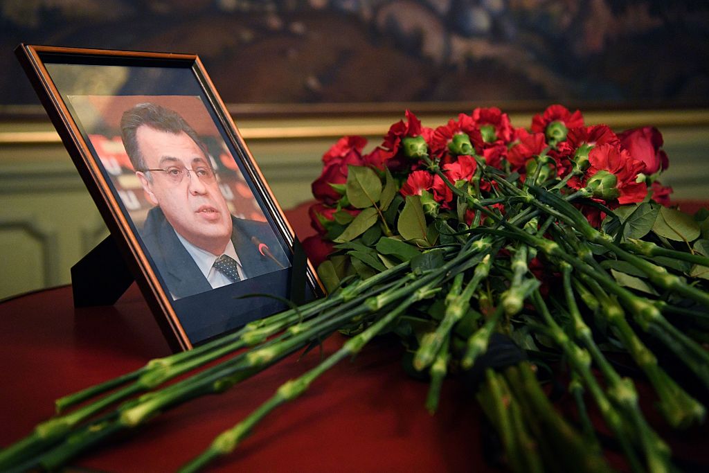 Prozessbeginn, zu Mord an russischem Botschafter in Ankara, am Dienstag