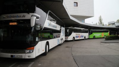 Fernbus-Angebot geht um über 30 Prozent zurück