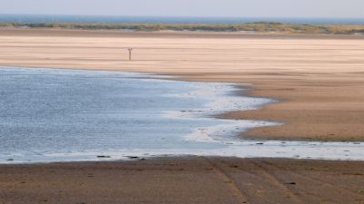 In der Nordsee treibende Seemine auf Sandbank gesprengt