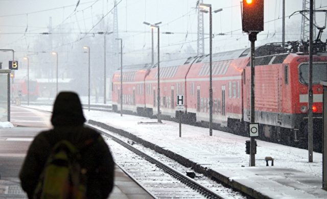 Winter bei der Deutschen Bahn Foto: über dts Nachrichtenagentur