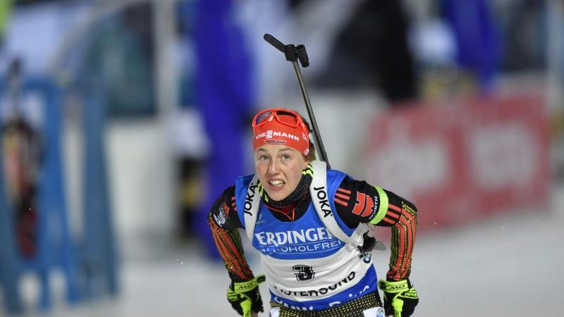 Dahlmeier Vierte im Biathlon-Sprint in Östersund
