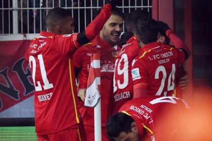 Union Berlin stürzt Zweitliga-Tabellenführer Braunschweig