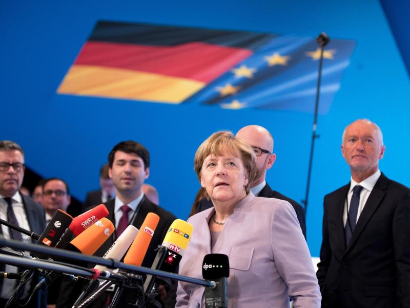 CDU-Parteitag: Merkel stellt sich zur Wiederwahl als CDU-Chefin
