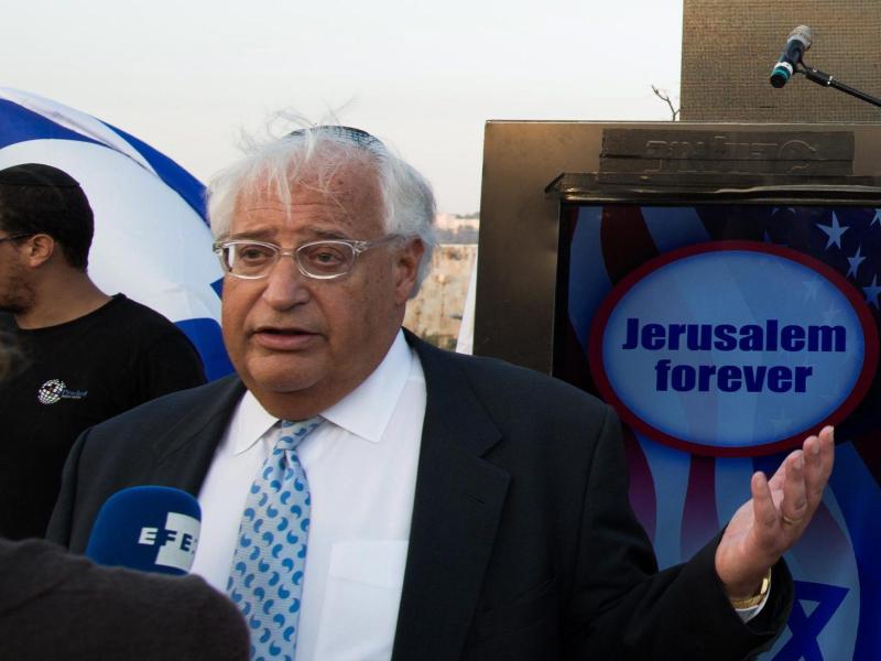 Hardliner David Friedman als US-Botschafter in Israel vereidigt