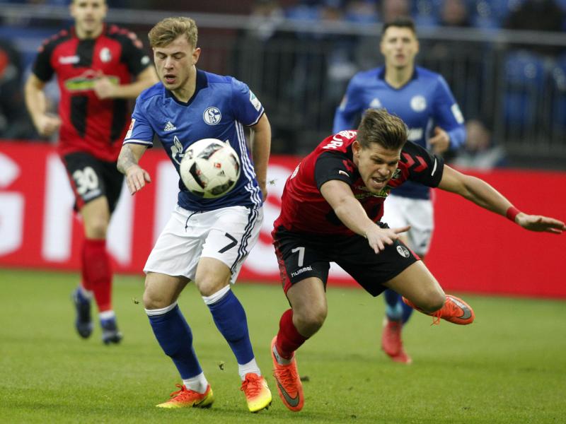 Schalke verpasst Anschluss nach oben – 1:1 gegen Freiburg