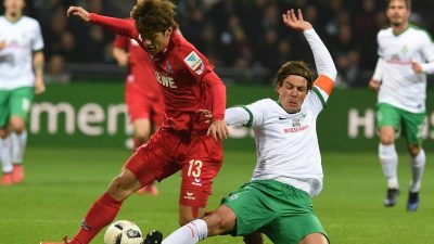 Werder seit vier Spielen ungeschlagen – 1:1 gegen Köln