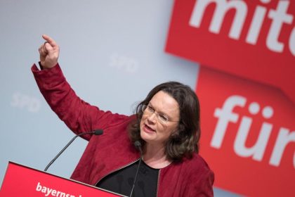 Nahles soll am Dienstag kommissarisch SPD-Chefin werden