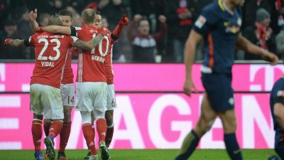Bayern nach klarem 3:0-Sieg im Gipfel Weihnachtsmeister