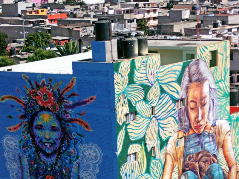 Streetart in Mexiko – Mit Farbe gegen Gewalt