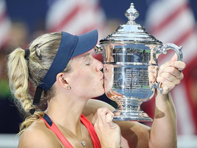 2016 gewann Angelique Kerber die Australian Open, die US Open und stand in Wimbledon und bei den Olympischen Spielen im Finale. Foto: Justin Lane/dpa
