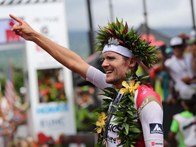 Jan Frodeno gewann 2016 erneut den Ironman auf Hawaii. Foto: Bruce Omori/dpa