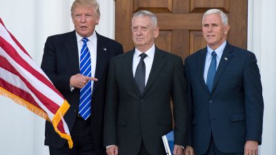 Trump schickt Mike Pence und James Mattis zur Münchner Sicherheitskonferenz