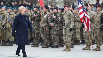 Litauens Präsidentin mahnt Trump zur Einhaltung der Nato-Verpflichtungen der USA