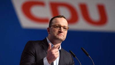 Spahn lehnt EU-Zentralstaat und europäischen Finanzminister ab