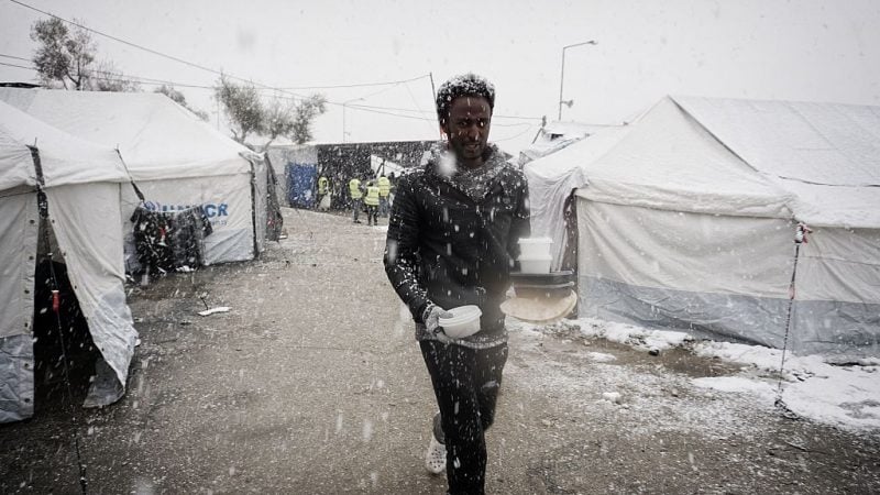 Grüne wollen humanitäre Offensive für Flüchtlinge in Griechenland
