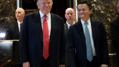 Trump trifft Alibaba-Chef: Jack Ma weckt Hoffnung auf 1 Million US-Jobs