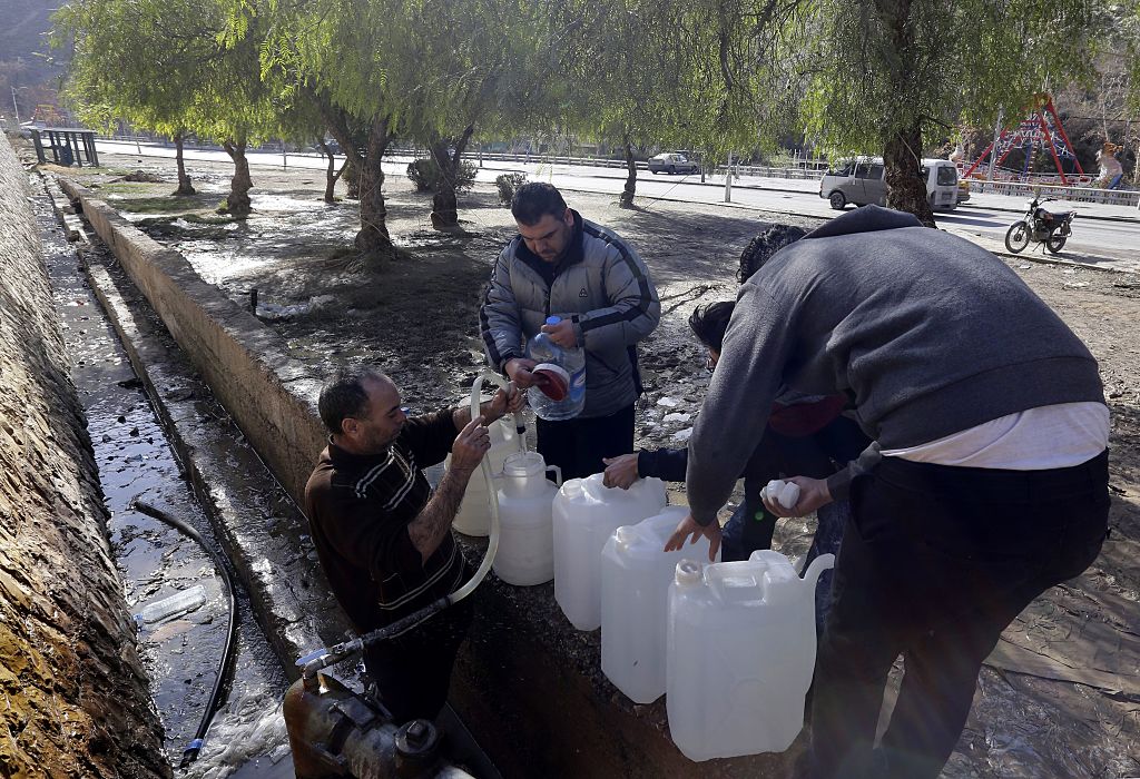 Syrische Behörden arbeiten an Wiederherstellung von Wasserzufuhr für Damaskus