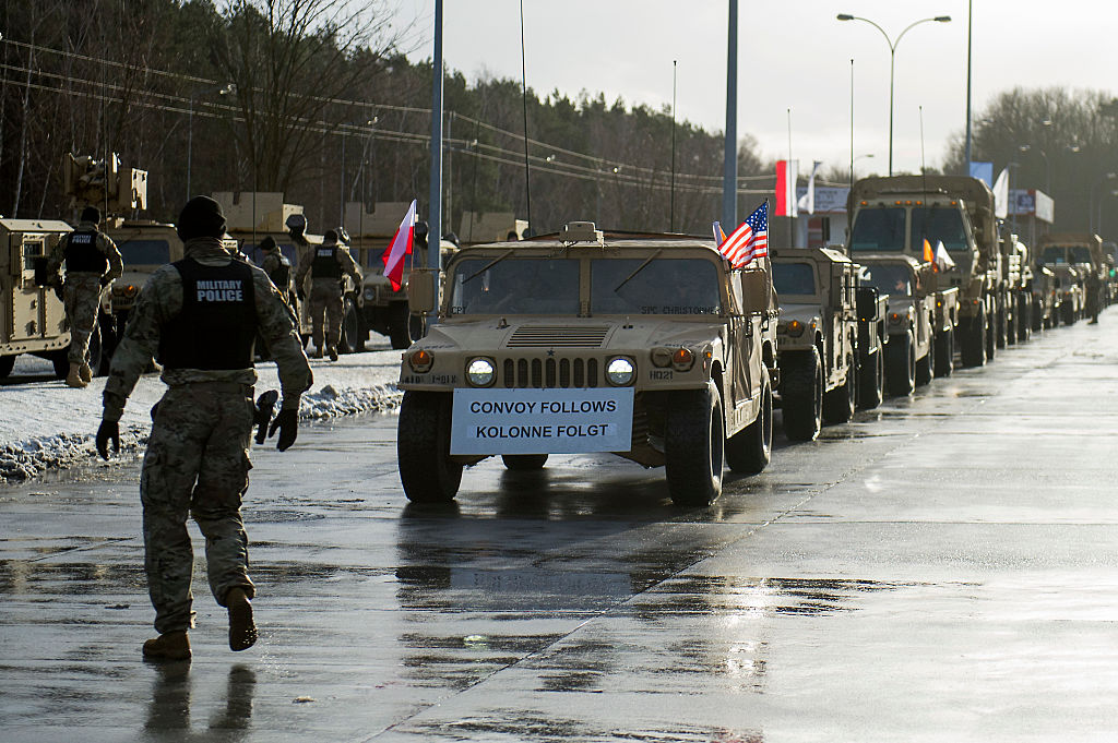 3.000 US-Soldaten und schweres Kriegsgerät – Riesiger US-Truppentransport durch Deutschland erreicht Polen