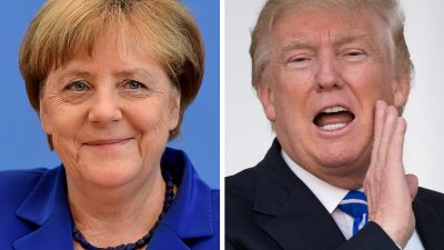 Bundesregierung: Keine konkreten Pläne für erstes Treffen von Merkel und Trump