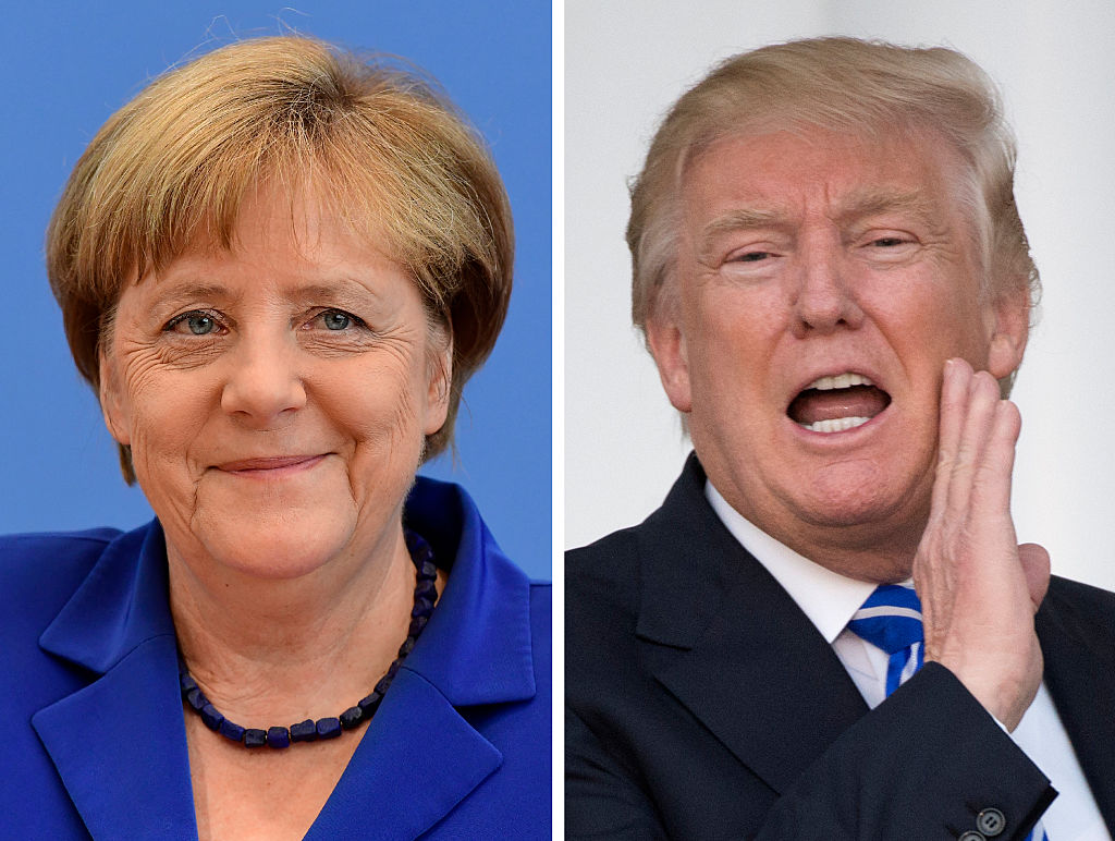 Bundesregierung: Keine konkreten Pläne für erstes Treffen von Merkel und Trump