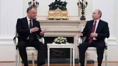Annäherung zu Russland: Moldaus Präsident setzt sich für Kündigung des EU-Assoziierungsabkommens ein