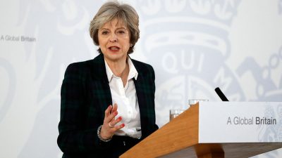 May-Rede zum Brexit: „Wollen Partnerschaft auf Augenhöhe“