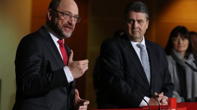 SPD stellt sich neu auf: Martin Schulz wird Kanzlerkandidat und Parteichef – Gabriel geht