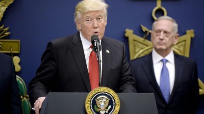 Trump: US wenden keine Folter an – Verteidigungsminister Mattis „lehnt solche Verhörmethoden ab“