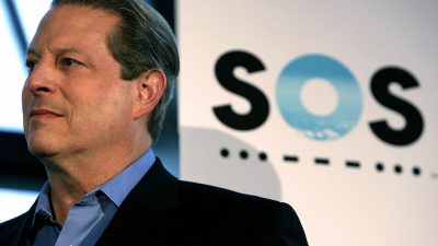 Al Gore rührt unverdrossen die Trommel des Klima-Warners