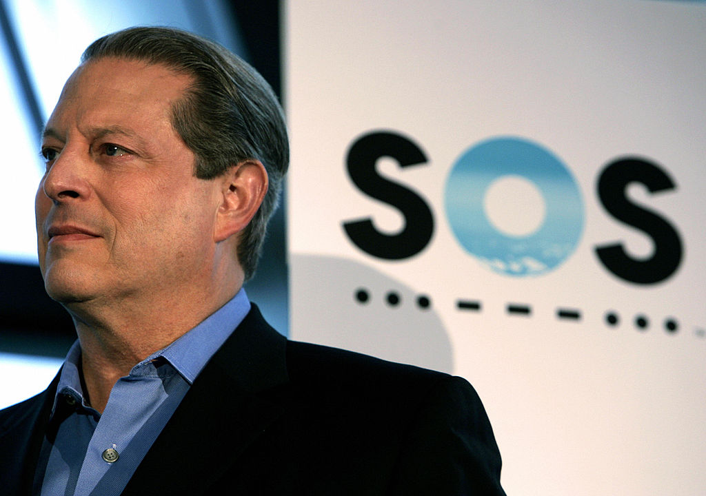 Al Gore rührt unverdrossen die Trommel des Klima-Warners