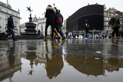 Licht aus am Londoner Piccadilly Circus