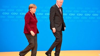 Merkel ruft CSU trotz des Obergrenzen-Streits zu gemeinsamem Wahlkampf auf