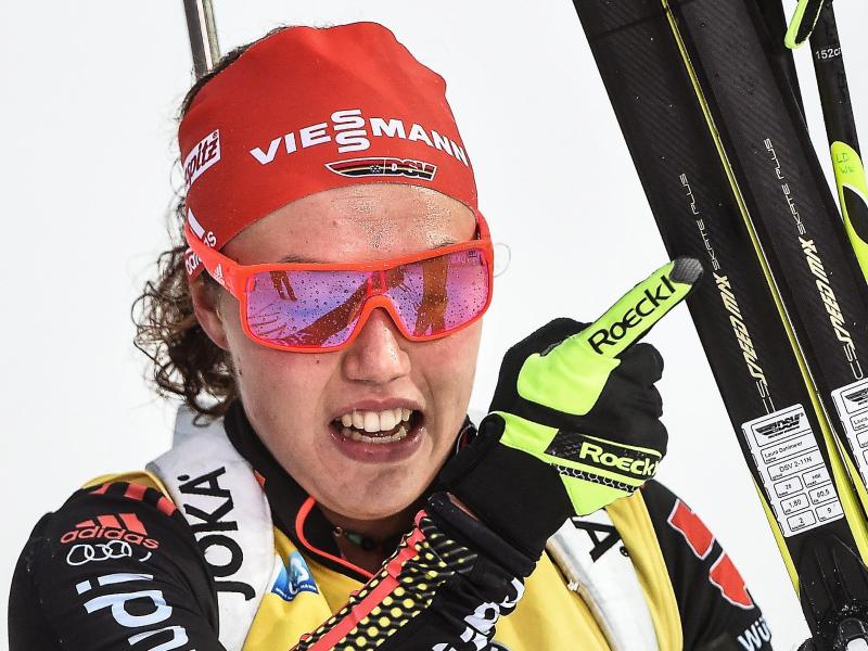 Biathlon-Ass Dahlmeier verteidigt Renn-Verzicht in Oberhof