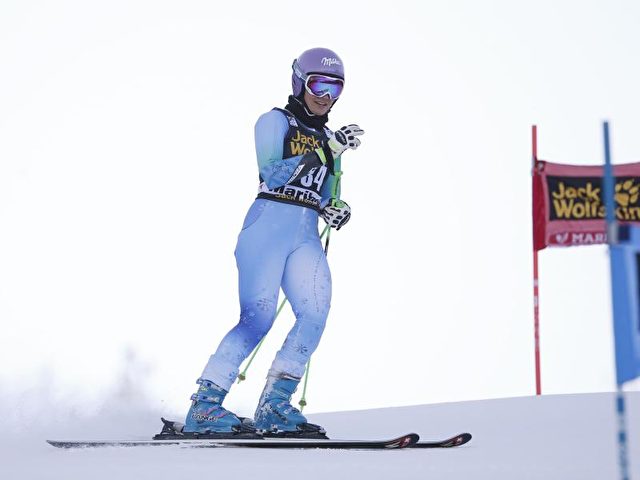 Tina Maze bestritt in Maribor das letzte Rennen ihrer Karriere. Foto: Marco Trovati/dpa
