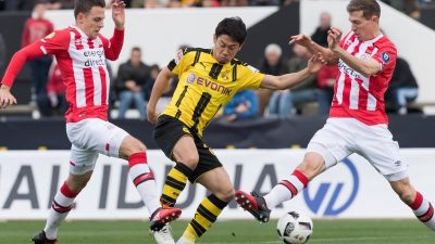 BVB gewinnt 4:1 im Testspiel gegen PSV Eindhoven