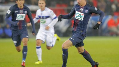 Kantersieg im Pokal: Tor für Draxler bei PSG-Debüt