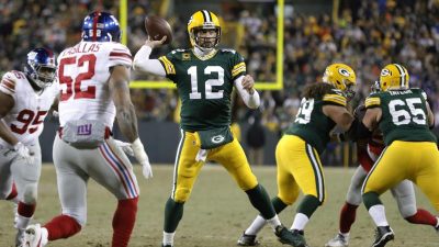 NFL: Green Bay als letztes Team im Playoff-Viertelfinale