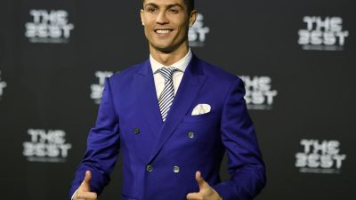 Cristiano Ronaldo zum vierten Mal FIFA-Weltfußballer