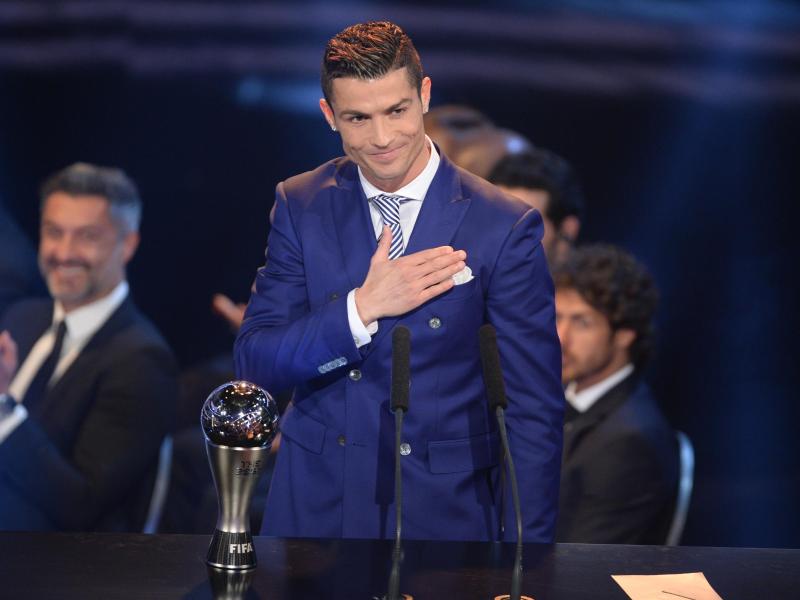 «Welche Ehre»: Ronaldos vierter Weltfußballer-Triumph