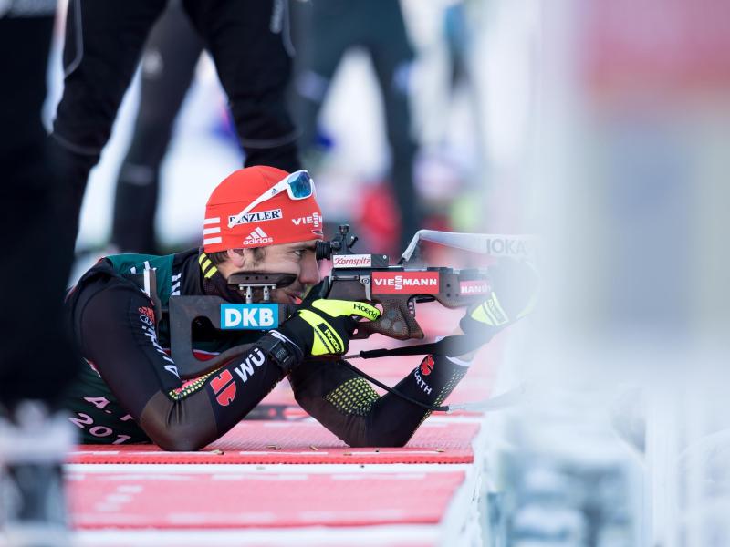 Deutsche Biathlon-Staffel Dritter – Norweger gewinnen