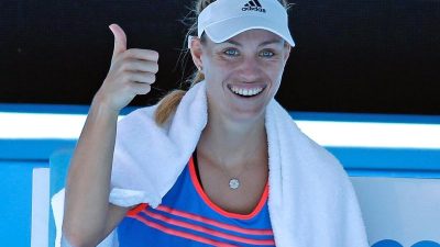 Kerber und drei weitere Deutsche in Australien gesetzt