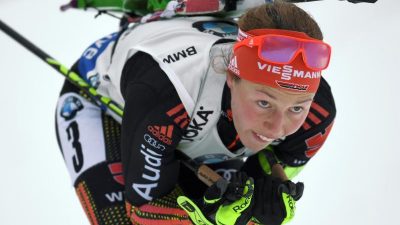 Deutsche Biathletinnen gewinnen Staffel in Ruhpolding